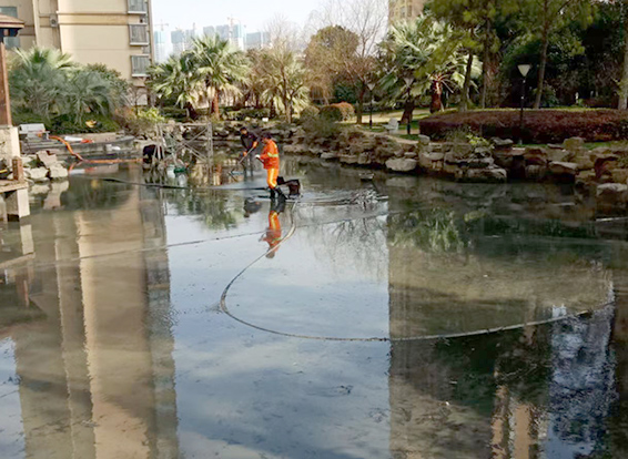 江西景观池淤泥清理